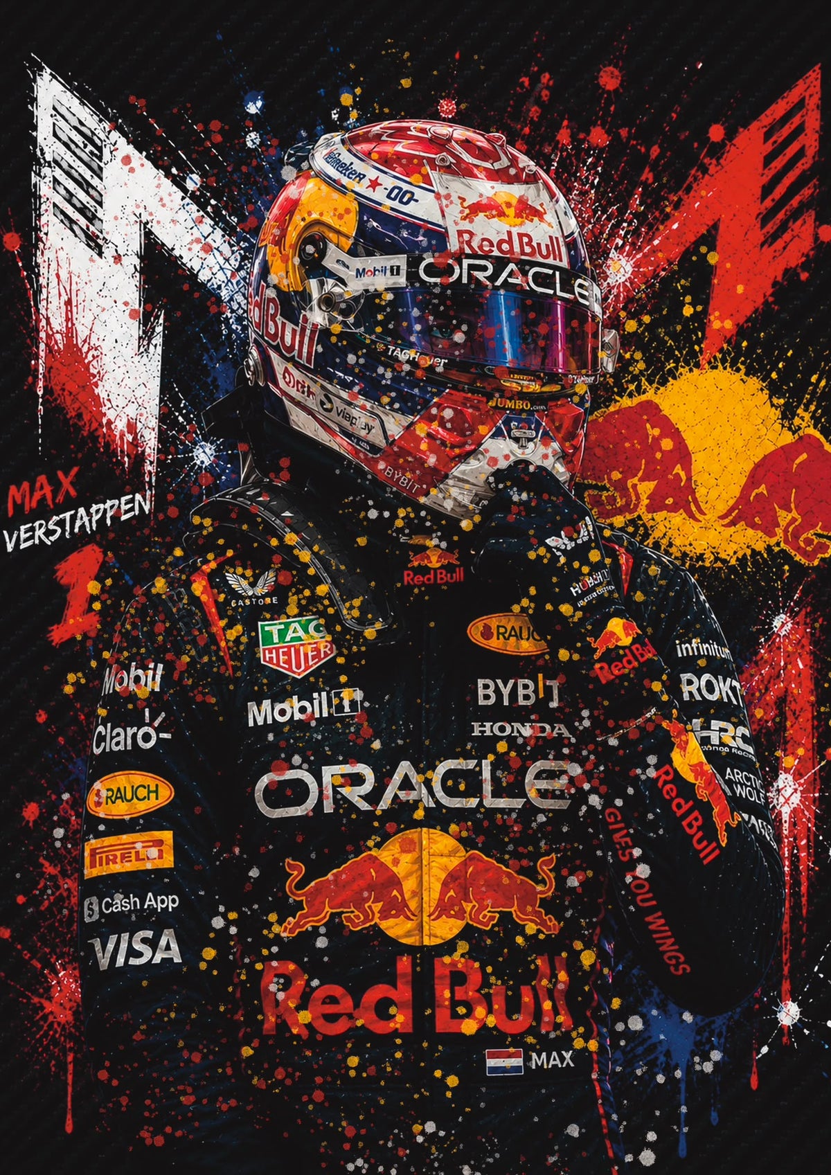 Max 26 A3 F1 Art Print