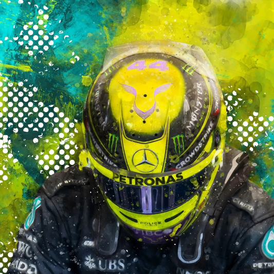 LewisHamilton2022ArtPrintbyAndrewMyles_details