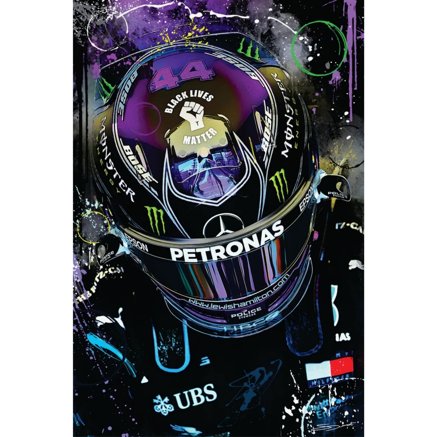 LewisHamilton_RhapsodyinPurpleMotorsportArt