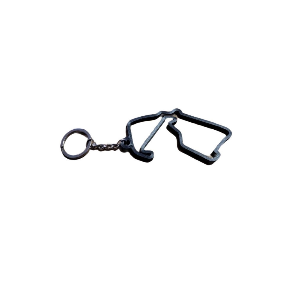 Silverstone Circuit Key Ring