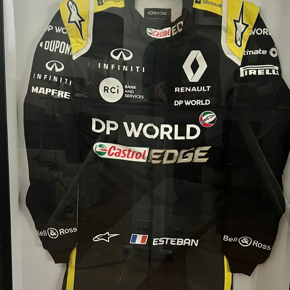 Esteban Ocon 2020 Renault F1 Suit