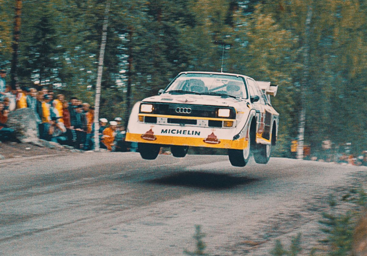 Audi Sport Quattro S1 E2 -Skate Deck