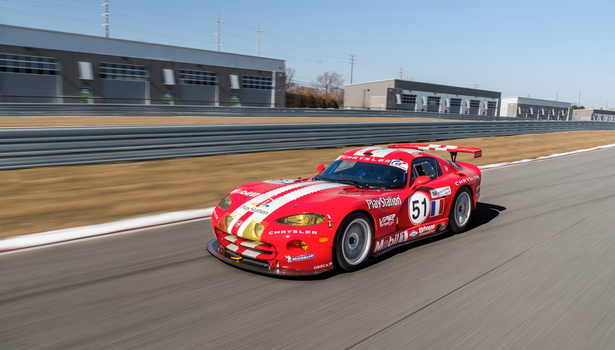 Dodge Viper GTS-R - Framed Print