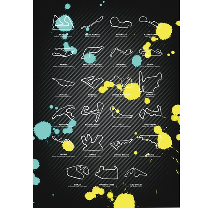 2023Formula1Circuits_A3_ArtPrint