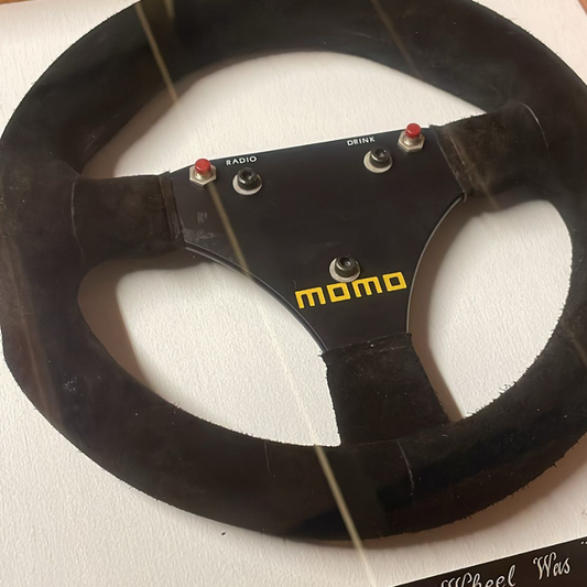 Nigel Mansell Williams F1 FW11B Spa GP Winning Steering Wheel