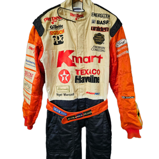 Nigel Mansell Newman Haas Indycar suit
