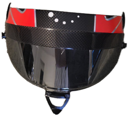 Nikita Mazepin F2 Visor