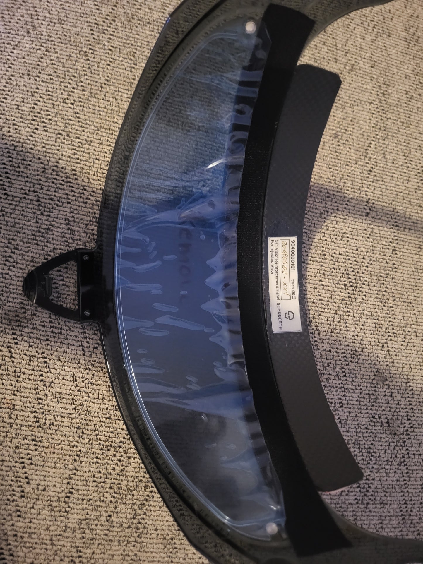 Nikita Mazepin F2 Visor