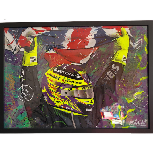 Lewis Original Graffiti Art Framed