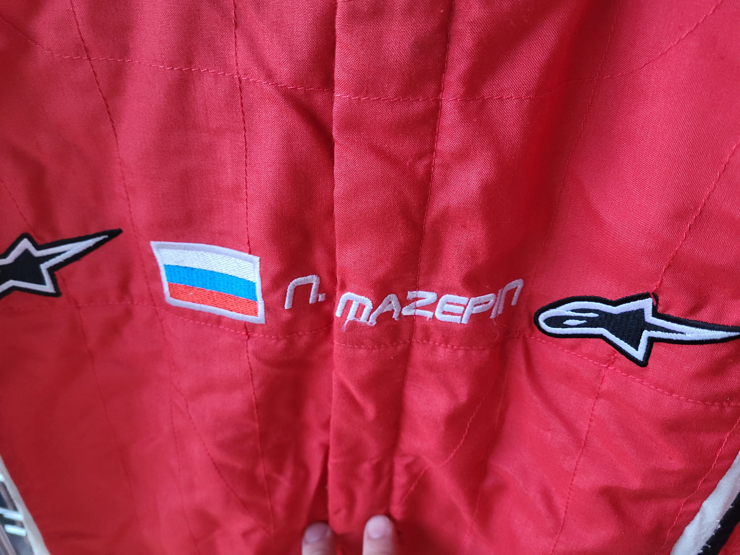 Nikita Mazepin GP3 Suit