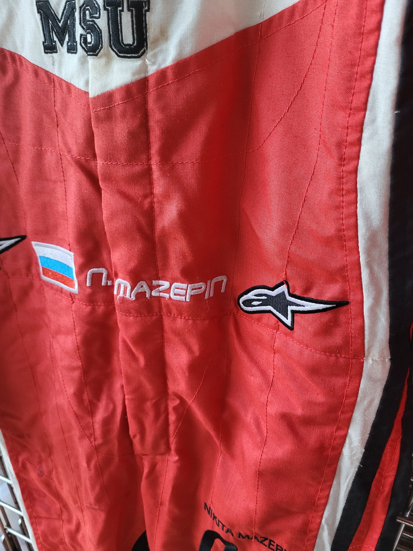 Nikita Mazepin GP3 Suit