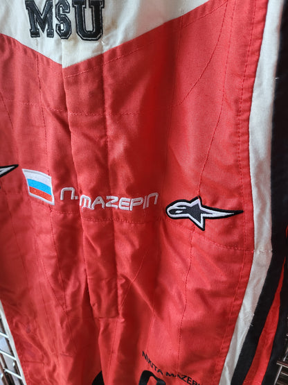Nikita Mazepin GP3 Suit