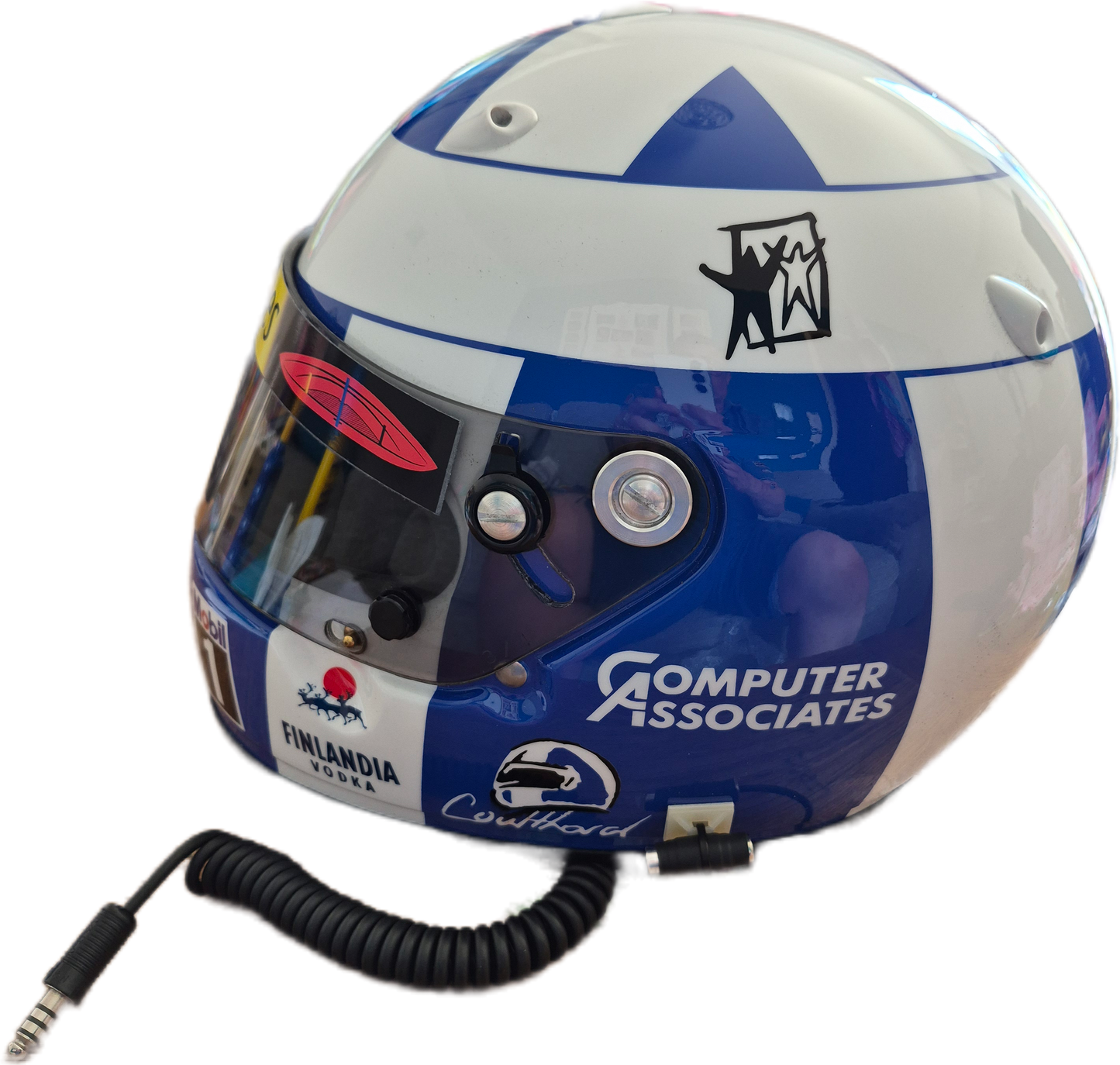 David Coulthard Arai GP4 replica helmet