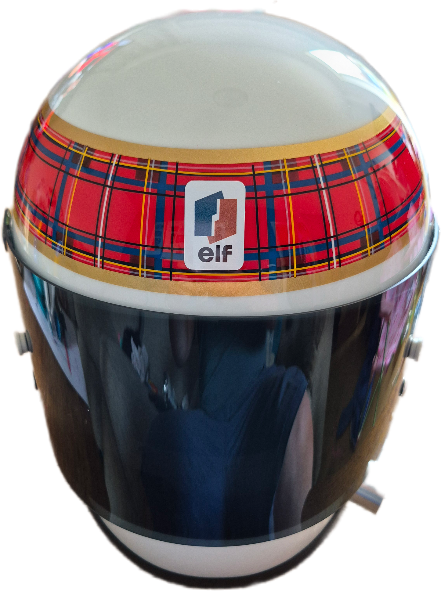 Jackie Stewart Helmet Replica Bell Star