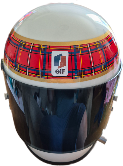 Jackie Stewart Helmet Replica Bell Star