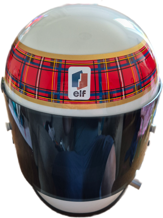 Jackie Stewart Helmet Replica Bell Star
