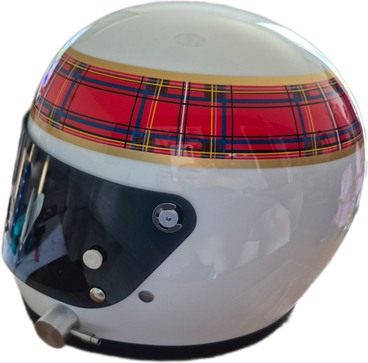 Jackie Stewart Helmet Replica Bell Star