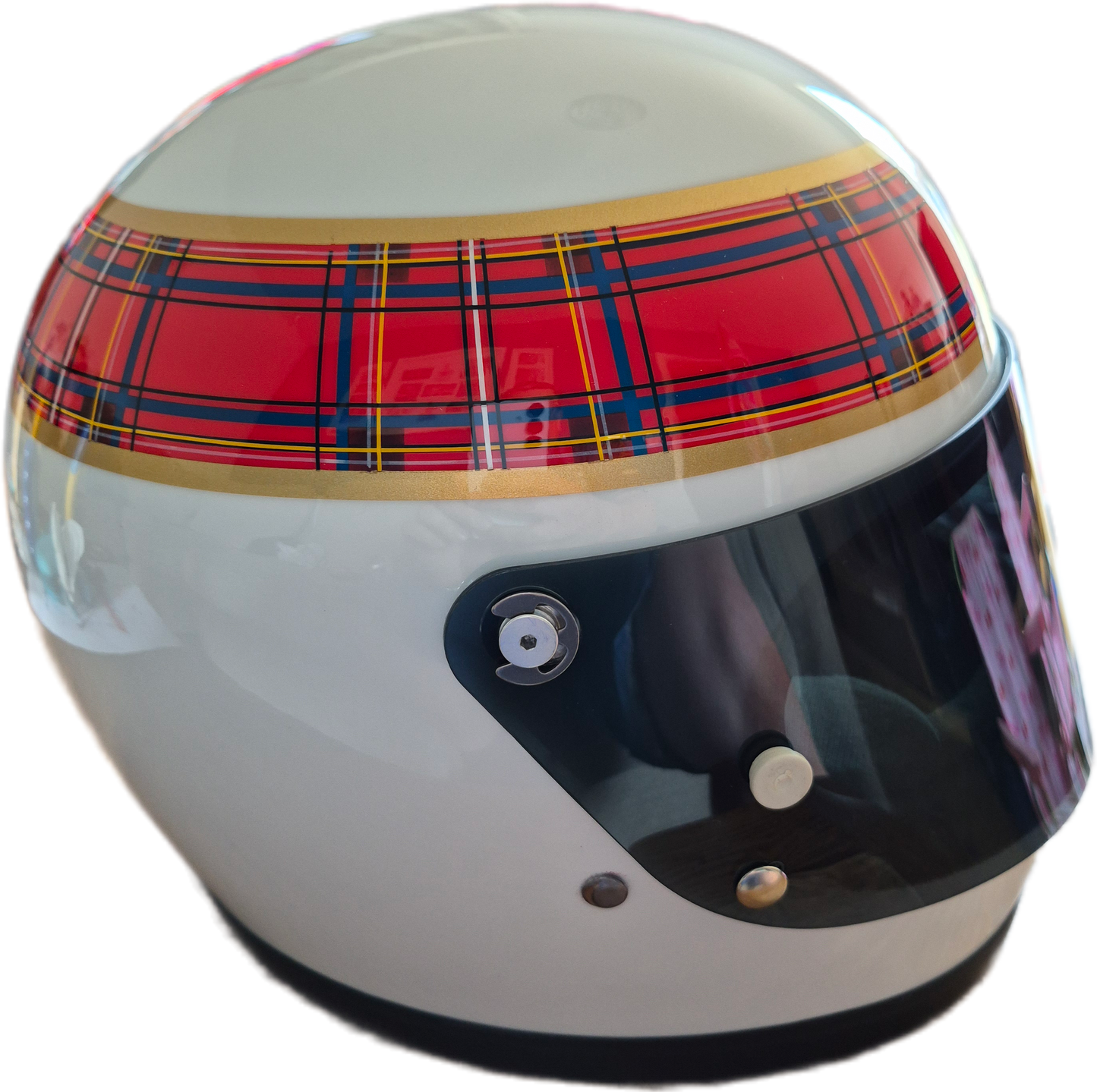 Jackie Stewart Helmet Replica Bell Star
