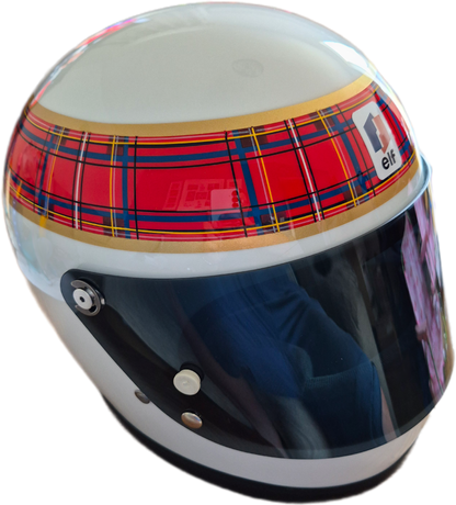 Jackie Stewart Helmet Replica Bell Star