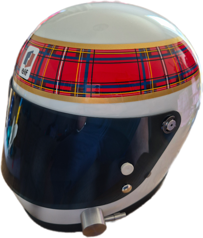 Jackie Stewart Helmet Replica Bell Star