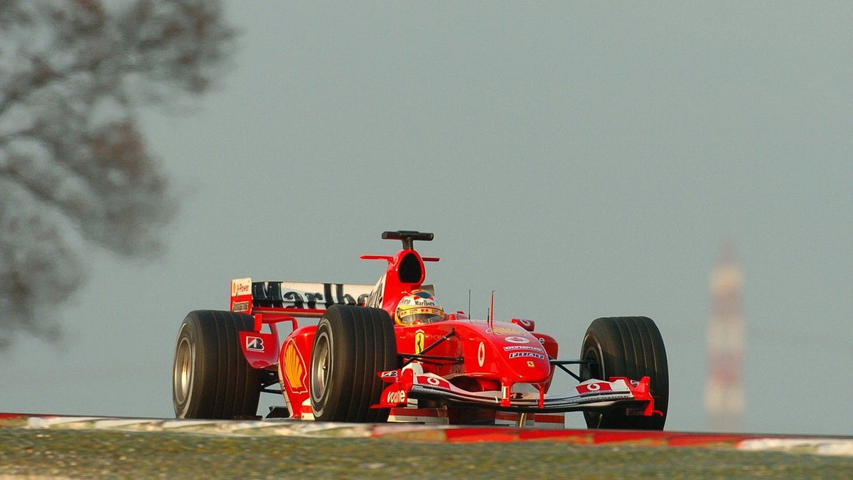 Ferrari F2004 - Framed Print
