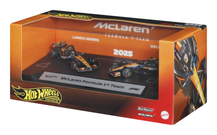 Hot Wheels Premium Formula 1 2-Pack: McLaren