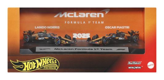 Hot Wheels Premium Formula 1 2-Pack: McLaren