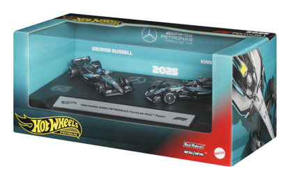 Hot Wheels Premium Formula 1 2-Pack: Mercedes