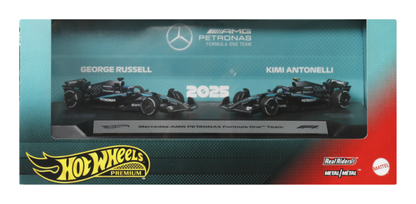 Hot Wheels Premium Formula 1 2-Pack: Mercedes