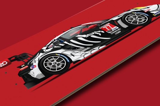 Porsche 911 GT3R "Spooky" - Skate Deck