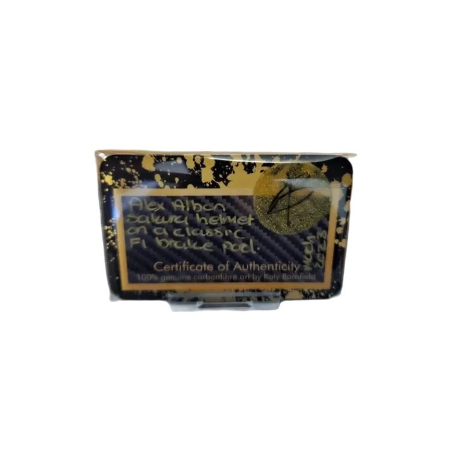 Alex_Albon_Carbon_Fibre_Art_certificate