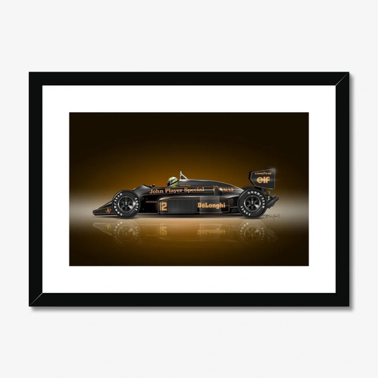 AyrtonSennaBlack_GoldMotorsportArtPrint_wall