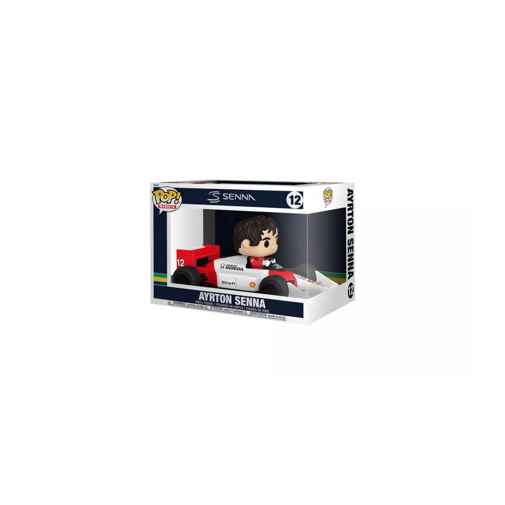 Ayrton Senna Funko Pop! Ride Super Deluxe – McLaren Formula 1 package