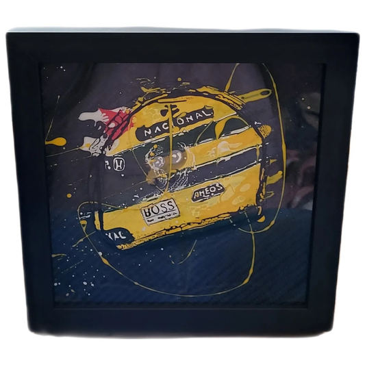 AyrtonSennaMiniCarbonFibreArt_1