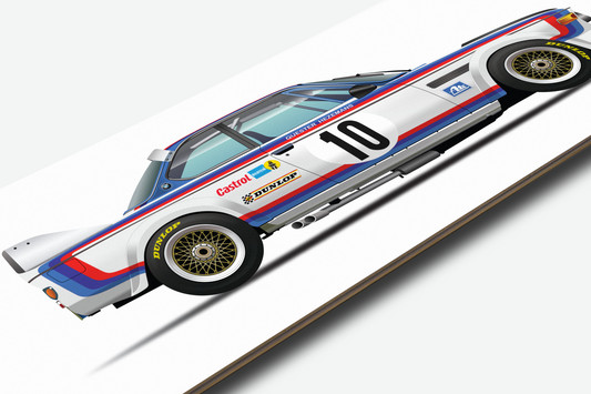 BMW E9 3.0 CSL "Batmobile"- Skate Deck