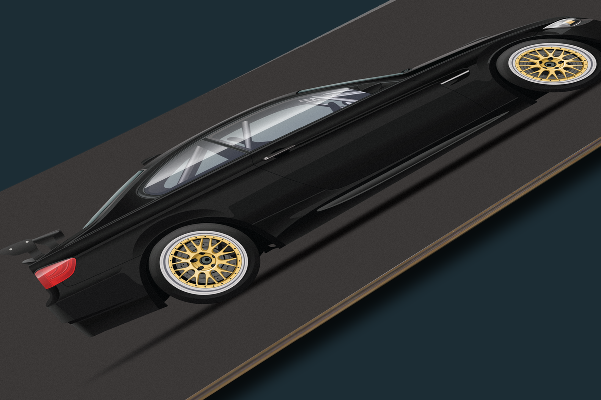 BMW E92 M3 - Track Build - Skate Deck
