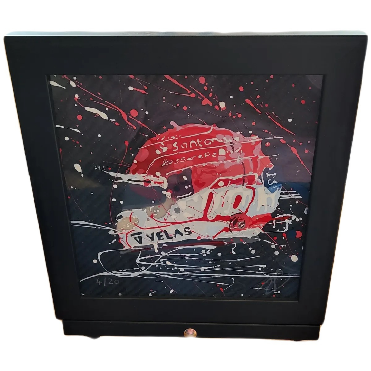 CharlesLeclercMiniCarbonFibreArtPiece