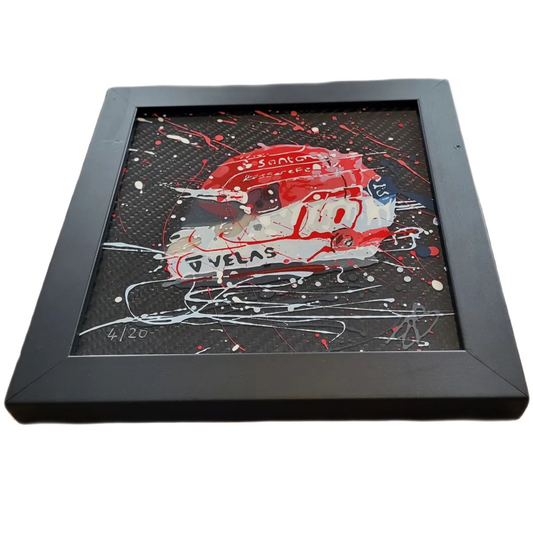 CharlesLeclercMiniCarbonFibreArtPiece_2