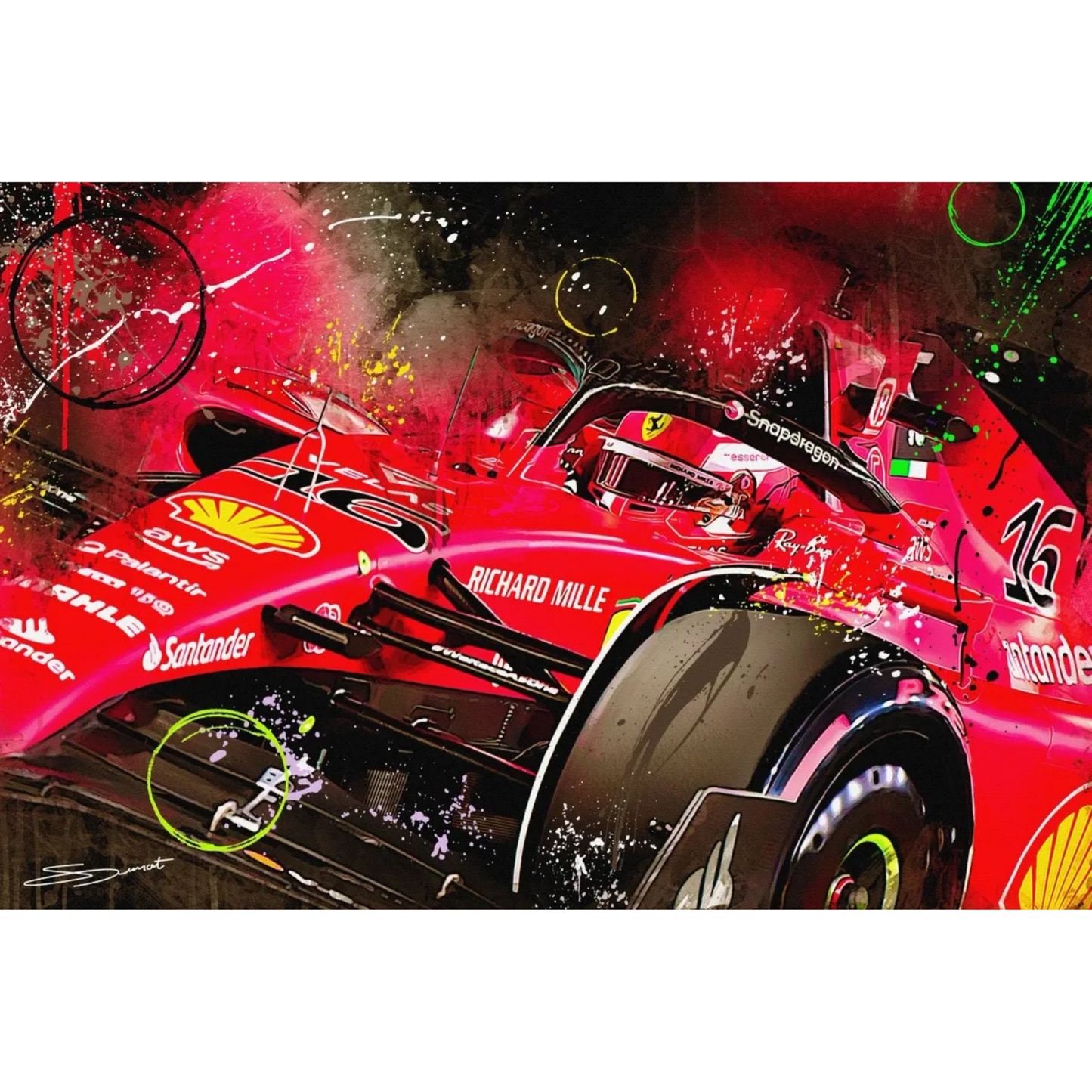 CharlesLeclerc_BackonTopMotorsportArt