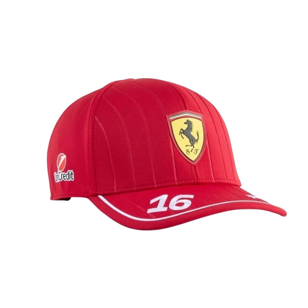  Charles Leclerc Ferrari Formula 1 Replica Cap_front