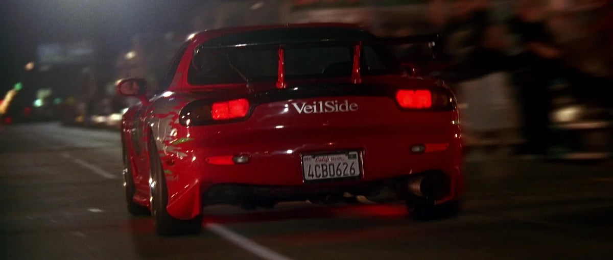 Dom's Mazda RX7 - The Fast & The Furious - Skate Deck