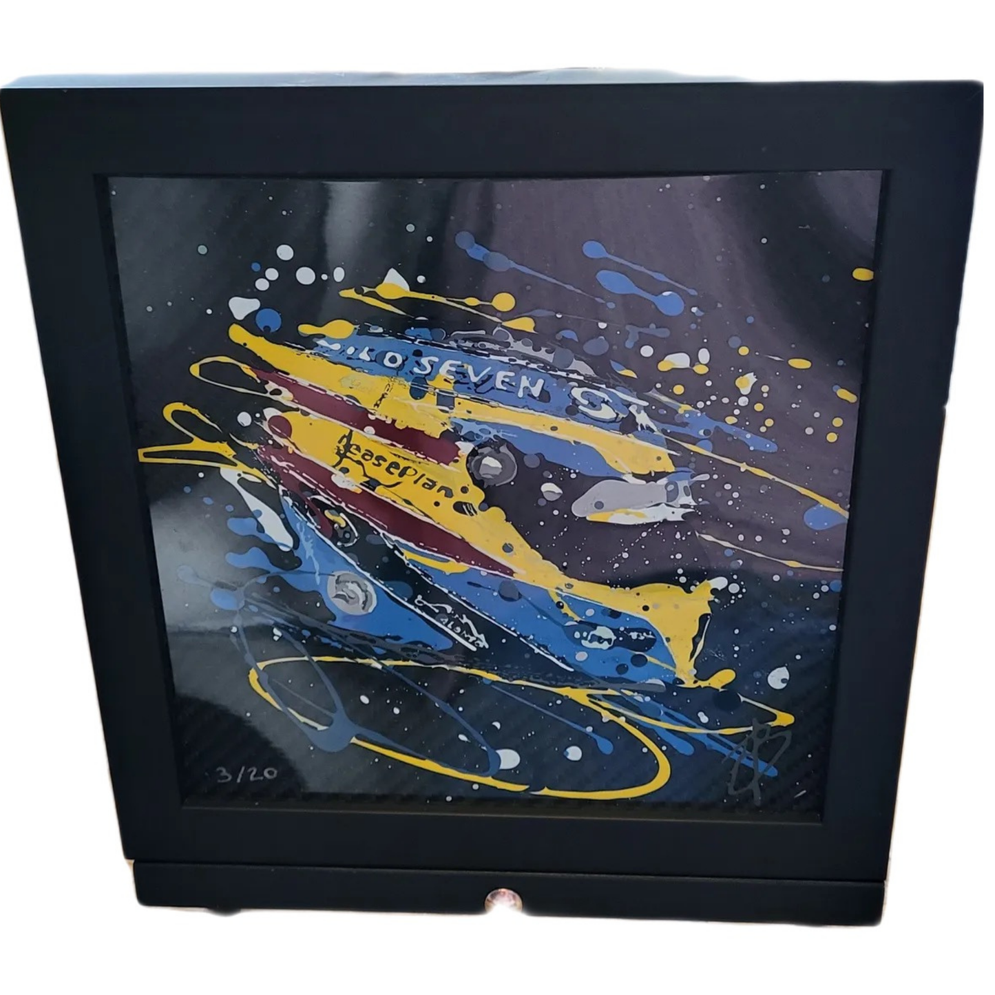 FernandoAlonso2006CarbonFibreMiniHelmet