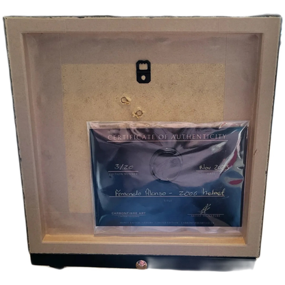 FernandoAlonso2006CarbonFibreMiniHelmet_back