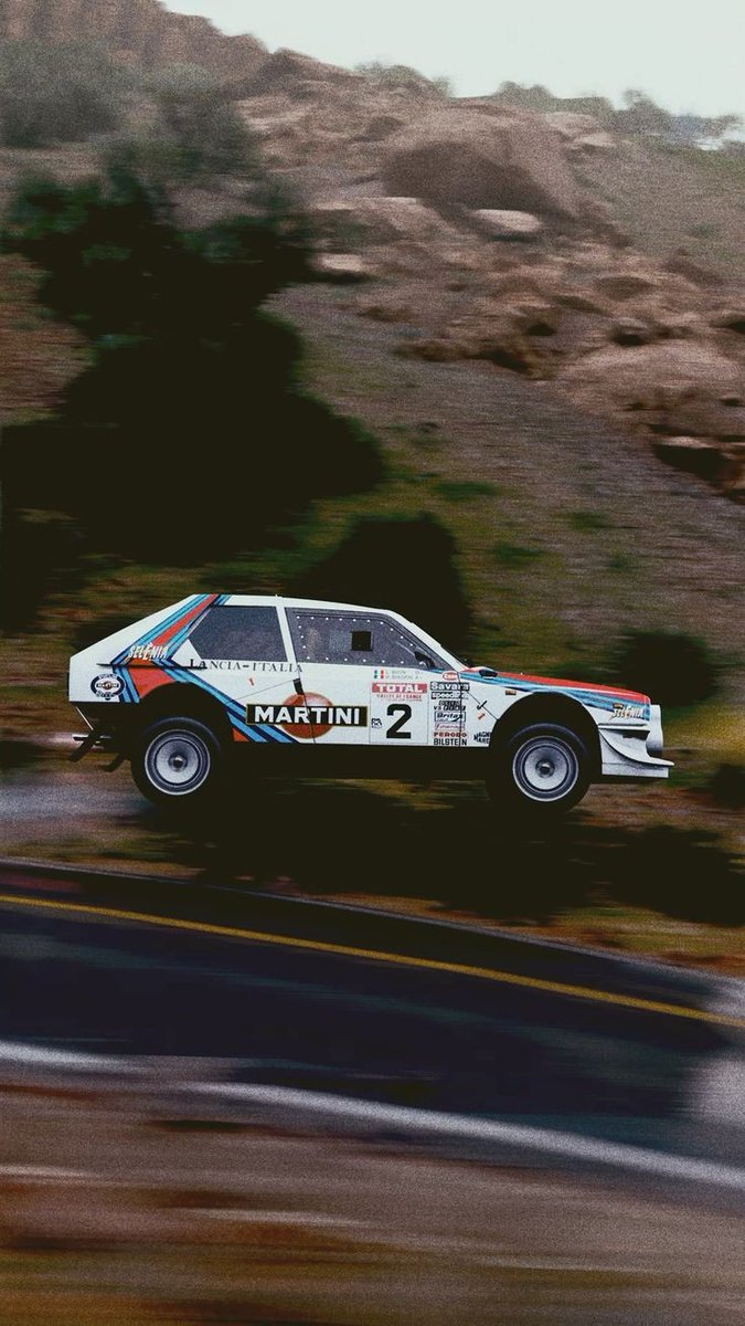 Lancia Delta S4 - Group B Rally Car - Skate Deck