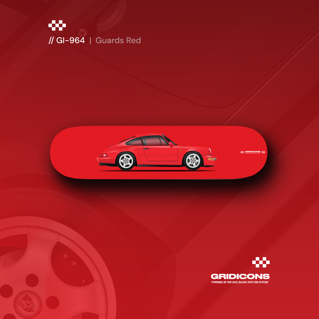 Porsche 964 - Road Car - Skate Deck Wall Art