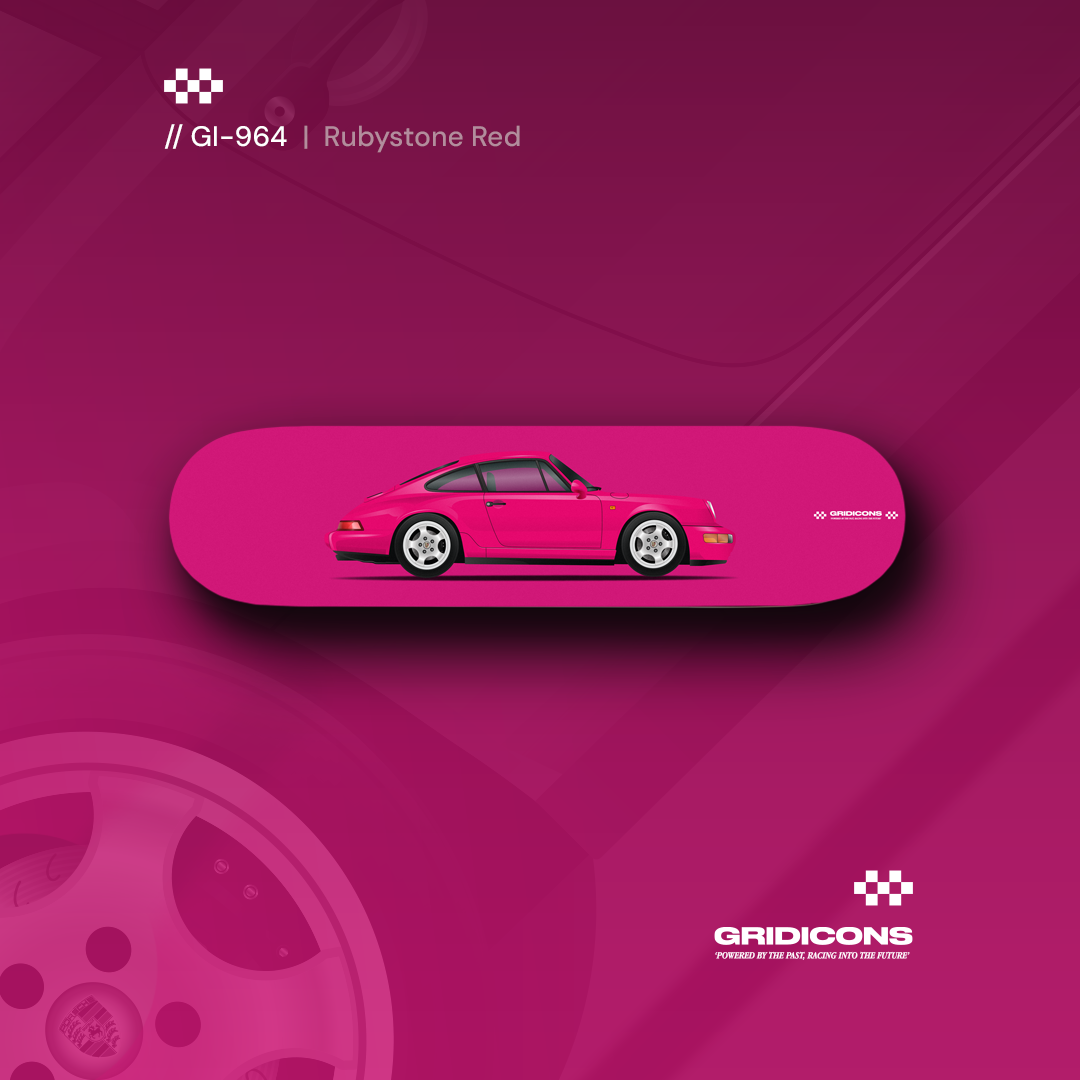 Porsche 964 - Road Car - Skate Deck Wall Art