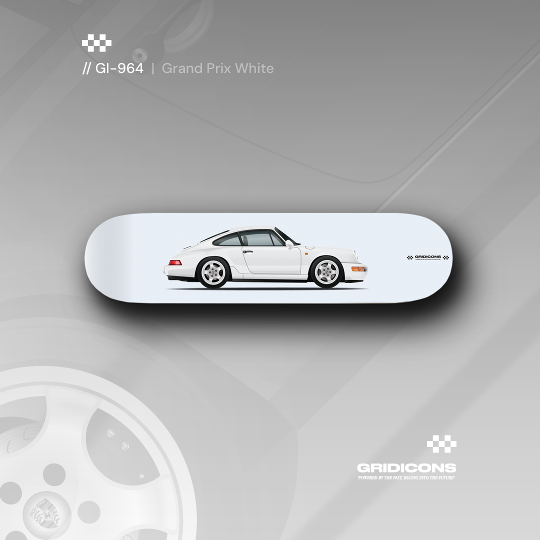 Porsche 964 - Road Car - Skate Deck Wall Art