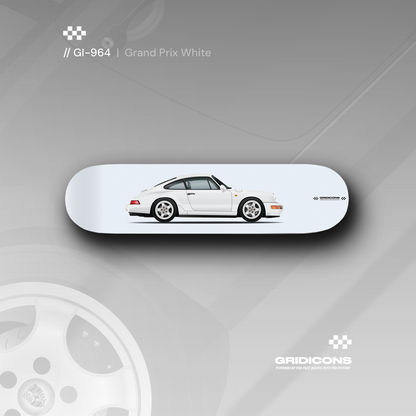 Porsche 964 - Road Car - Skate Deck Wall Art