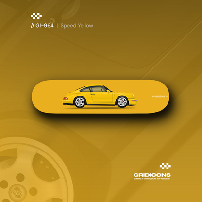 Porsche 964 - Road Car - Skate Deck Wall Art