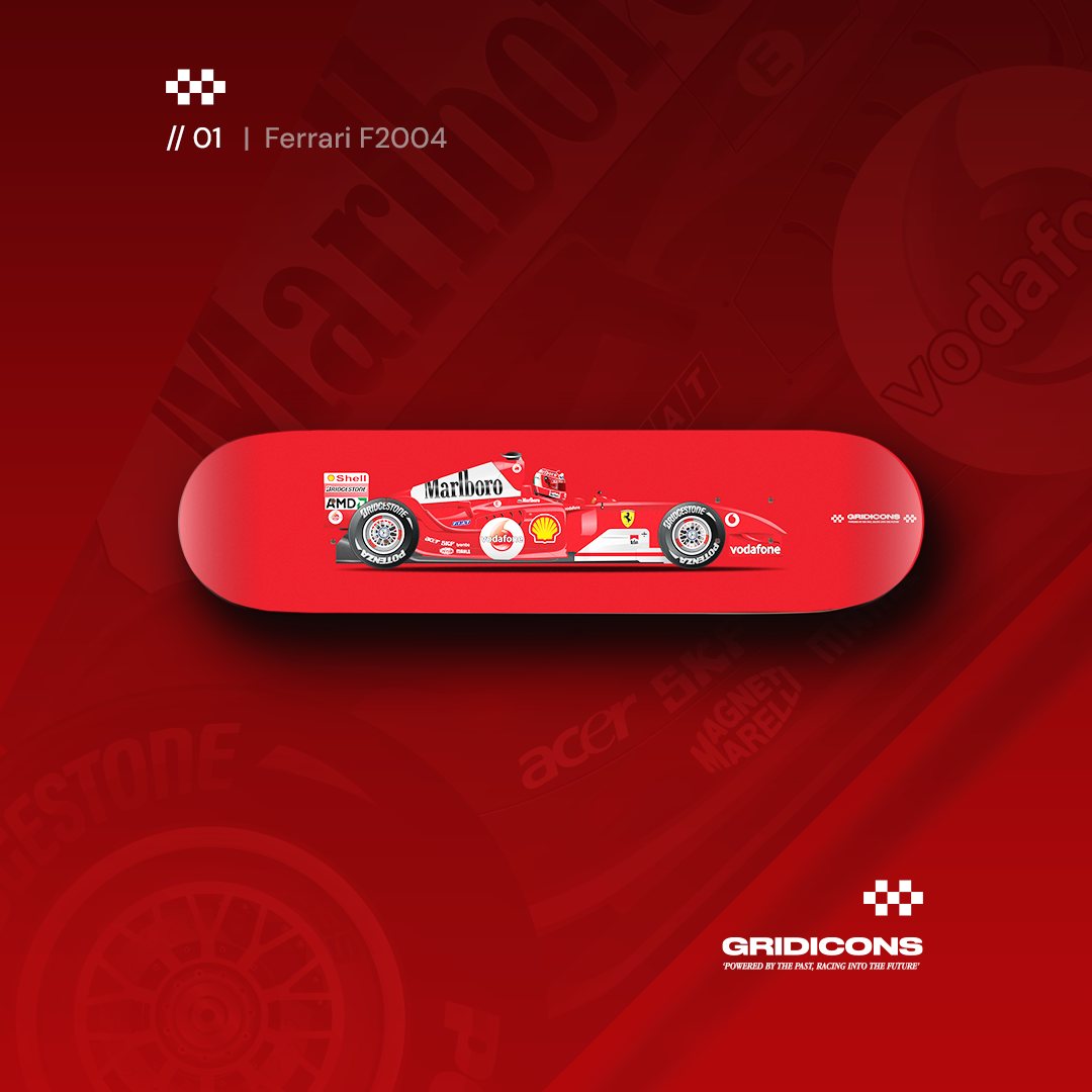 Formula 1 Icons - Skate Deck Wall Art Bundle